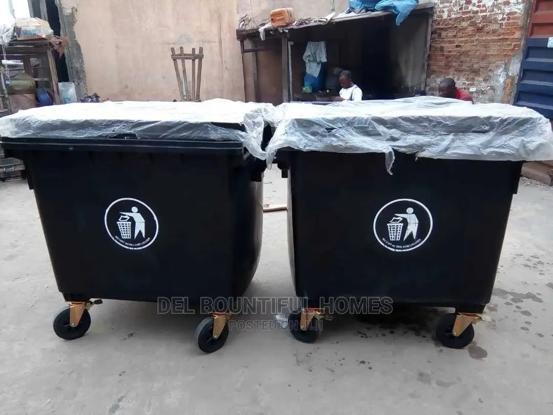 Impoted Movable Waste Bin.