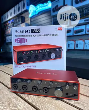 Focusrite Scarlett 18i8 3rd Gen Usb Audio Interface
