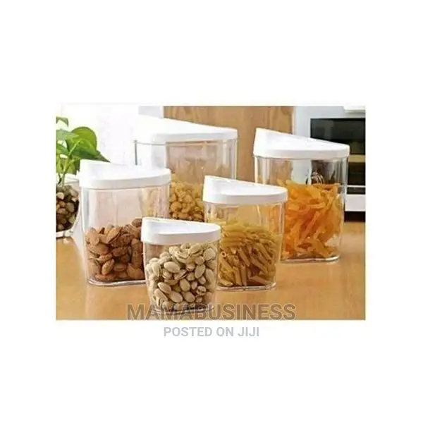10 Piece Container Set With Easy Pour Lids