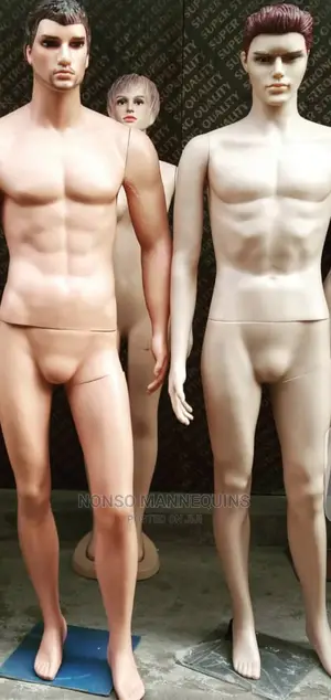 Male Plastic Mannequins for Fashion Display