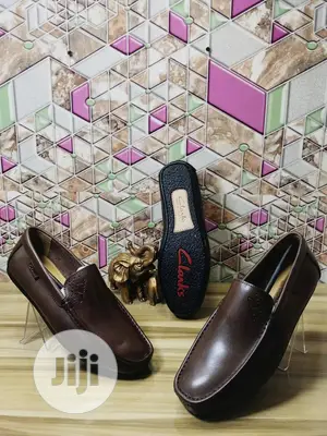 Men's Flat Soles Clark Shoes