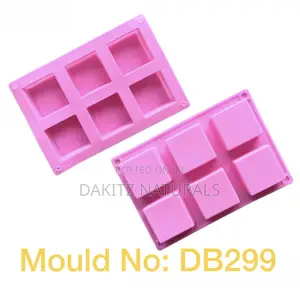 Db06 Cavity Square Shape Silicon Mould (Imported)
