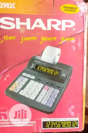 Electronic Printing Sharp Calculators