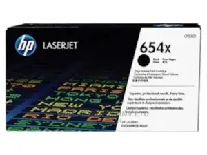 HP 654X High Yield Black Original Toner Cartridge, CF330X