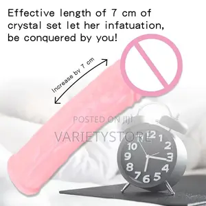 Silicone Reusable Condoms Penis Sleeve Dick Extender
