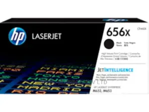 HP 656X High Yield Black Original Toner Cartridge, CF460X