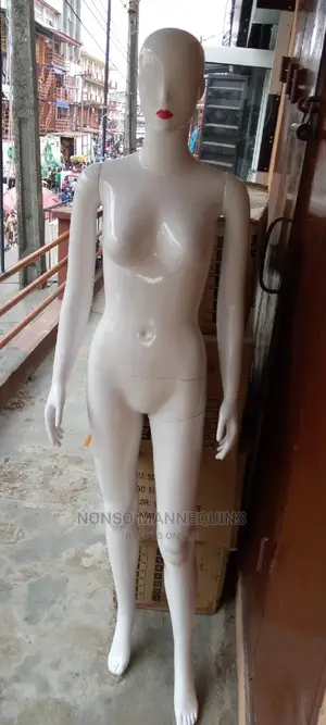 New Glossy White Female Mannequin