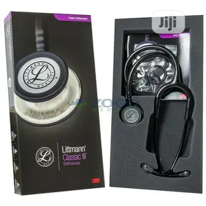 UK Authentic US 3M Littmanns Classic III Stethoscope, Black