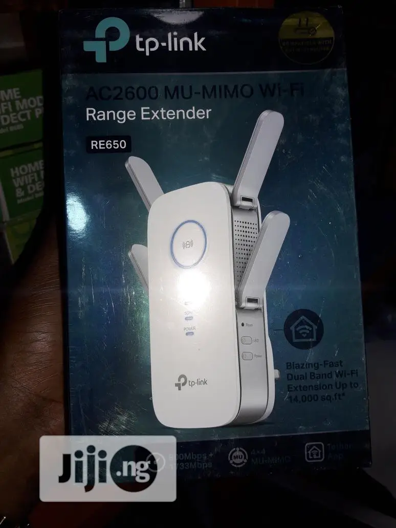 Tplink Ac2600 Mu-mimo Wi-fi Range Extender 800mbps
