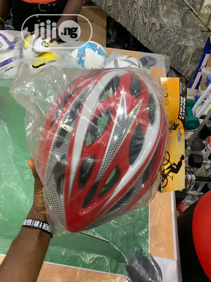 Cycling Red Helmet
