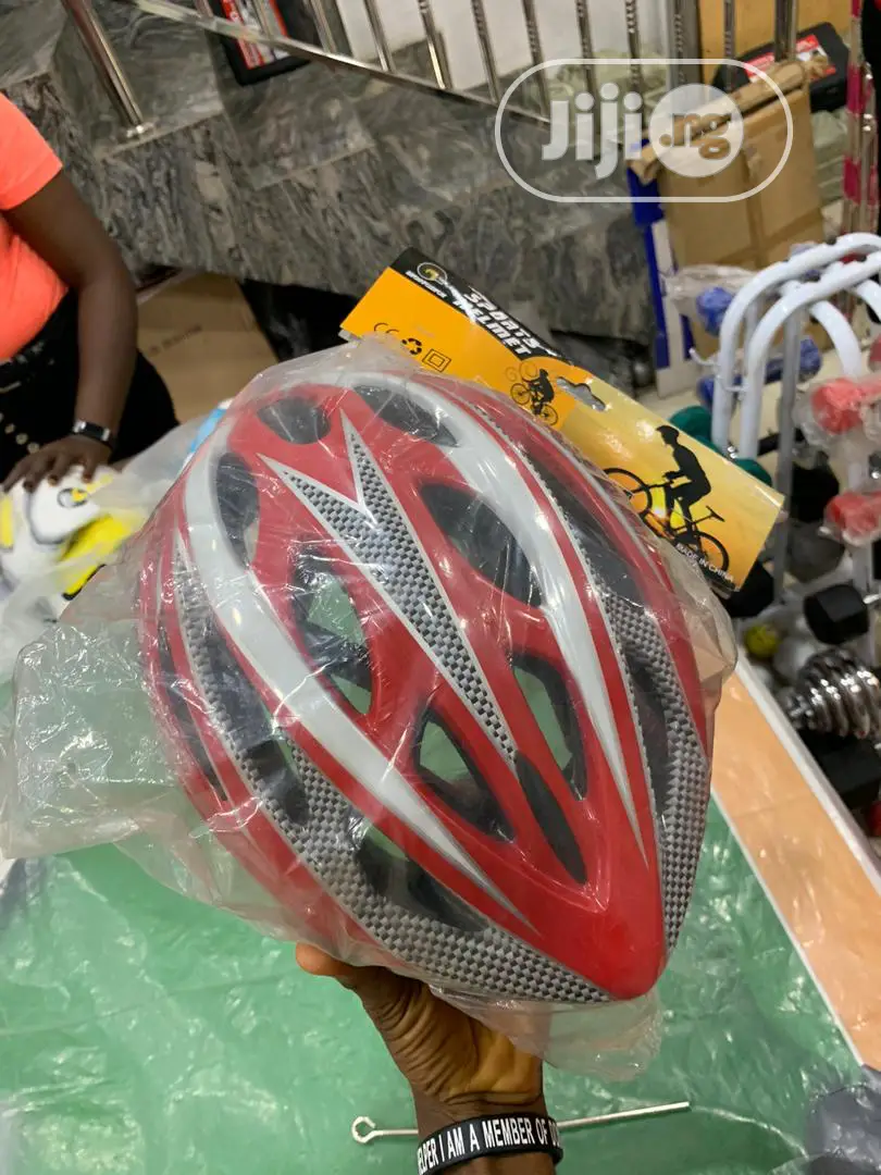 Cycling Red Helmet