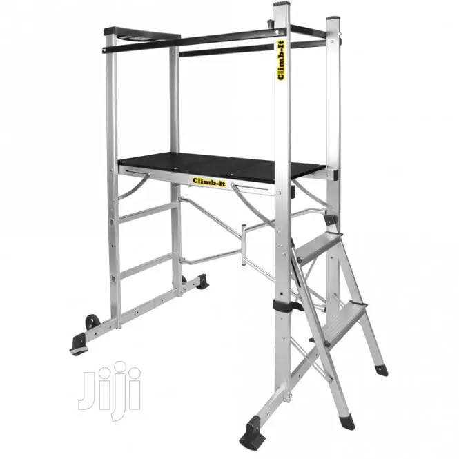 Climb-It Aluminium Folding Work Platforms 3 Tread