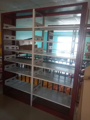 Imported Double Stand Metal Super Market Shelves