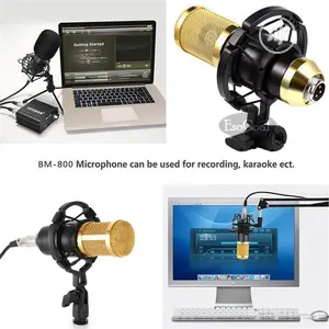 Bm800 High Quality Professional Condenser Studio Microphone