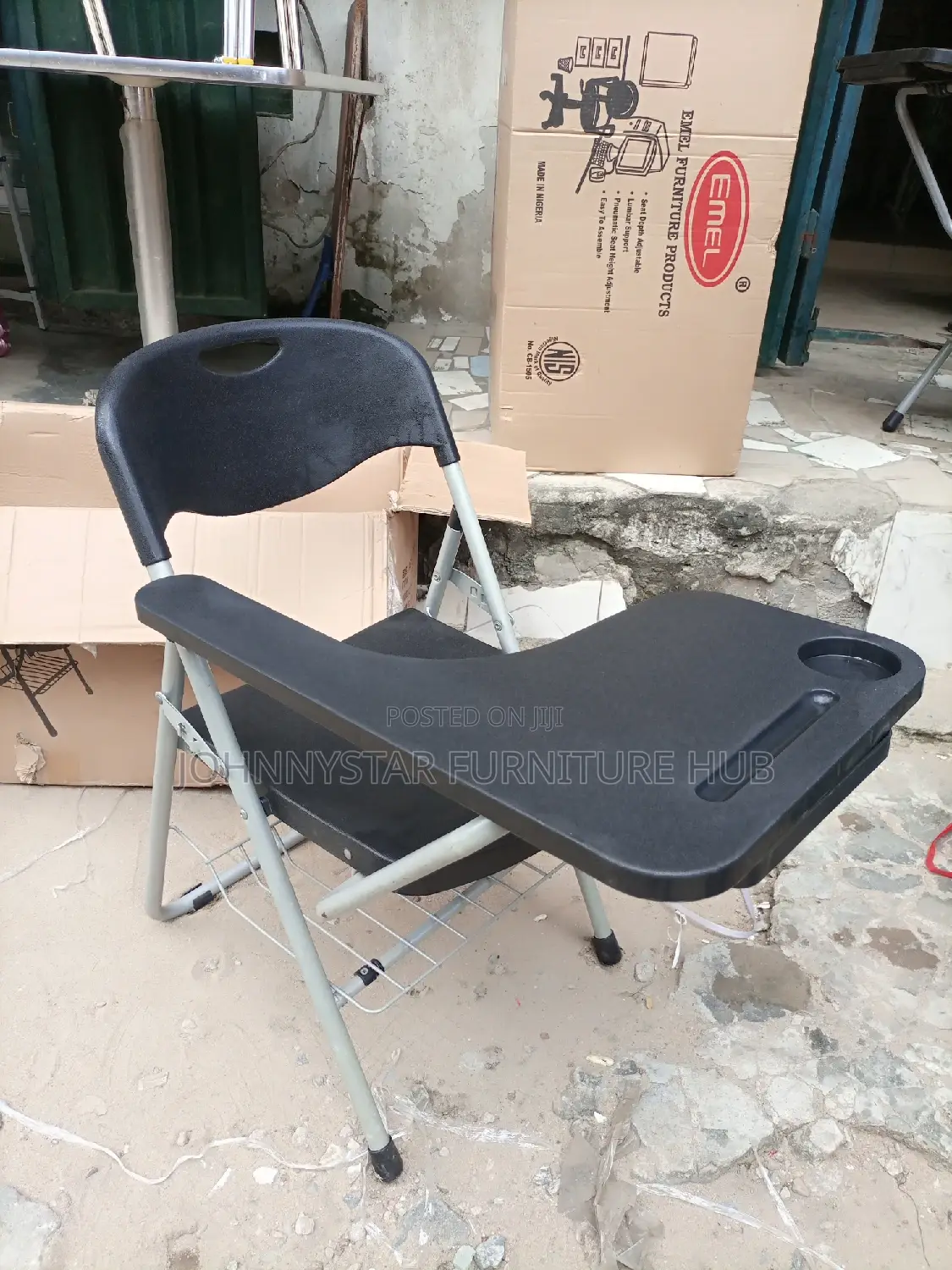 Students Writing Chairs With Pad