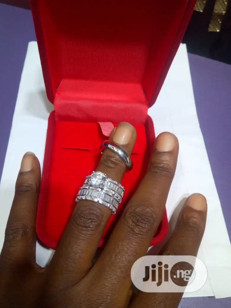 Dubai 925 Sterling Silver Wedding Ring - Silver