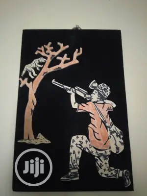 Photo - Handmade Artwork Of A Hunter