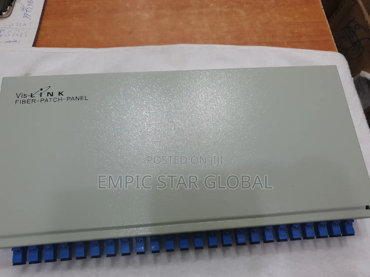 Vis-Link Fiber Patch Panel 12port Single Mode SC Simplex 1U