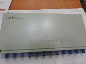 Vis-Link Fiber Patch Panel 12port Single Mode SC Simplex 1U