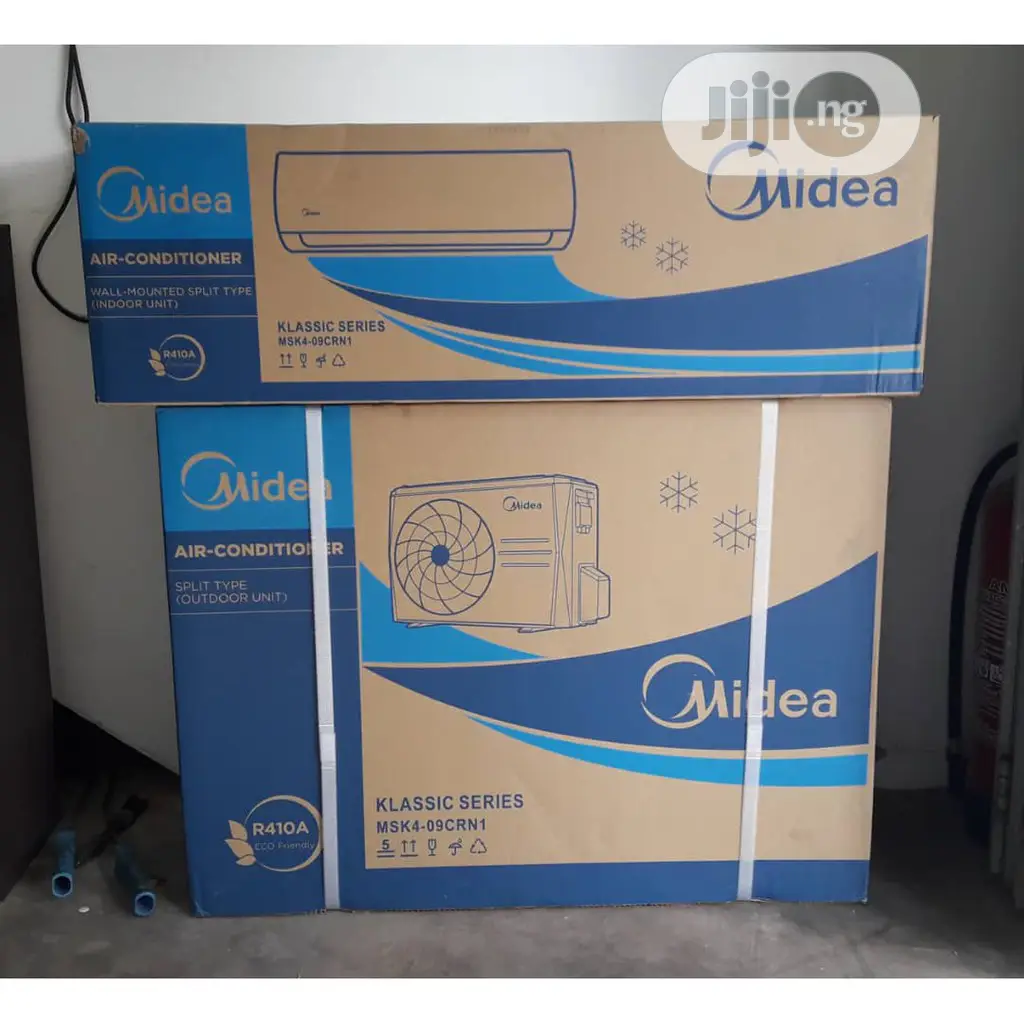 Brand New MIDDEA 1HP Split Unit Ac/Full Copper Compressor/