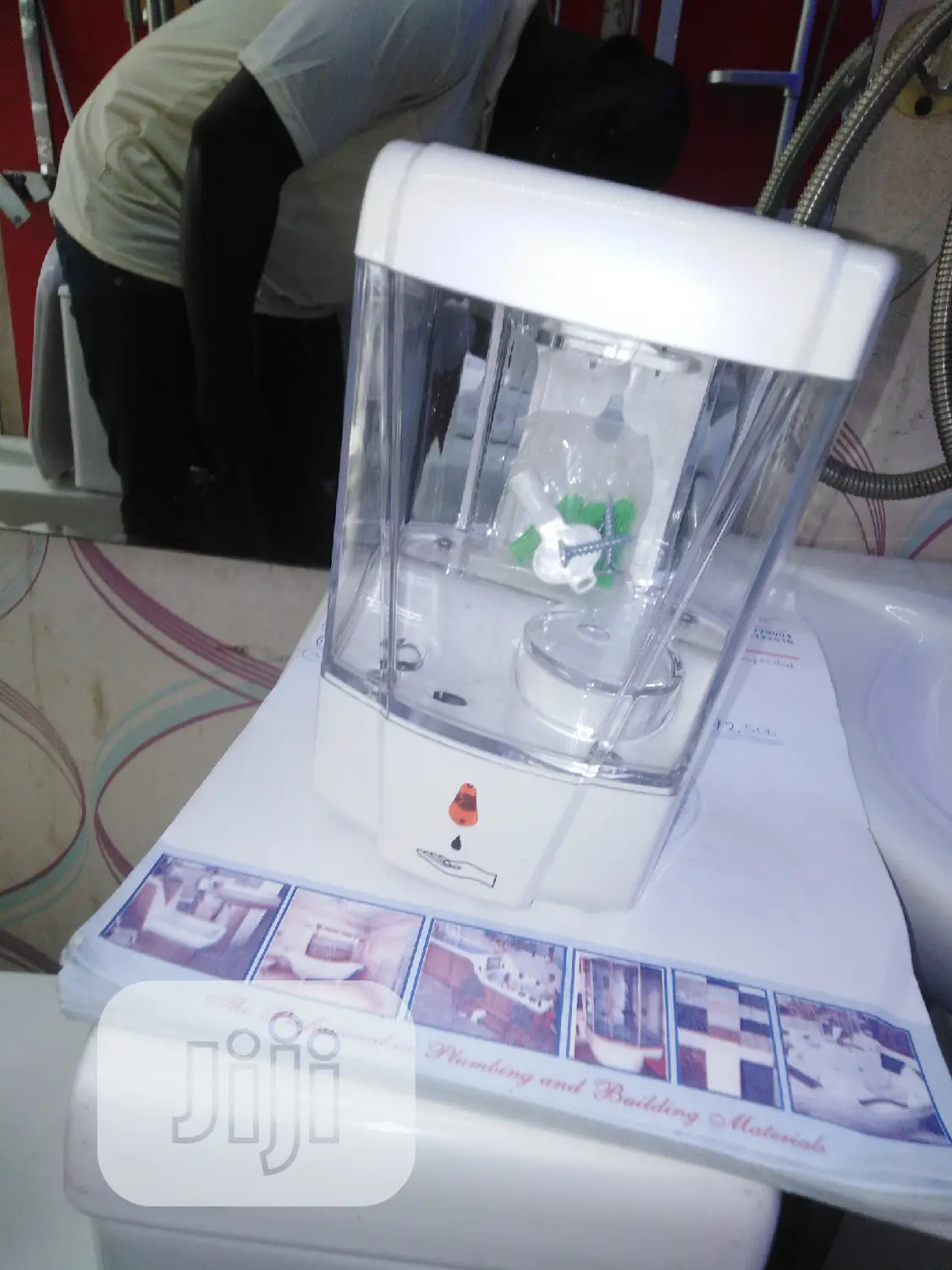 Automatic Sensor Sanitizer and Soap Dispenser