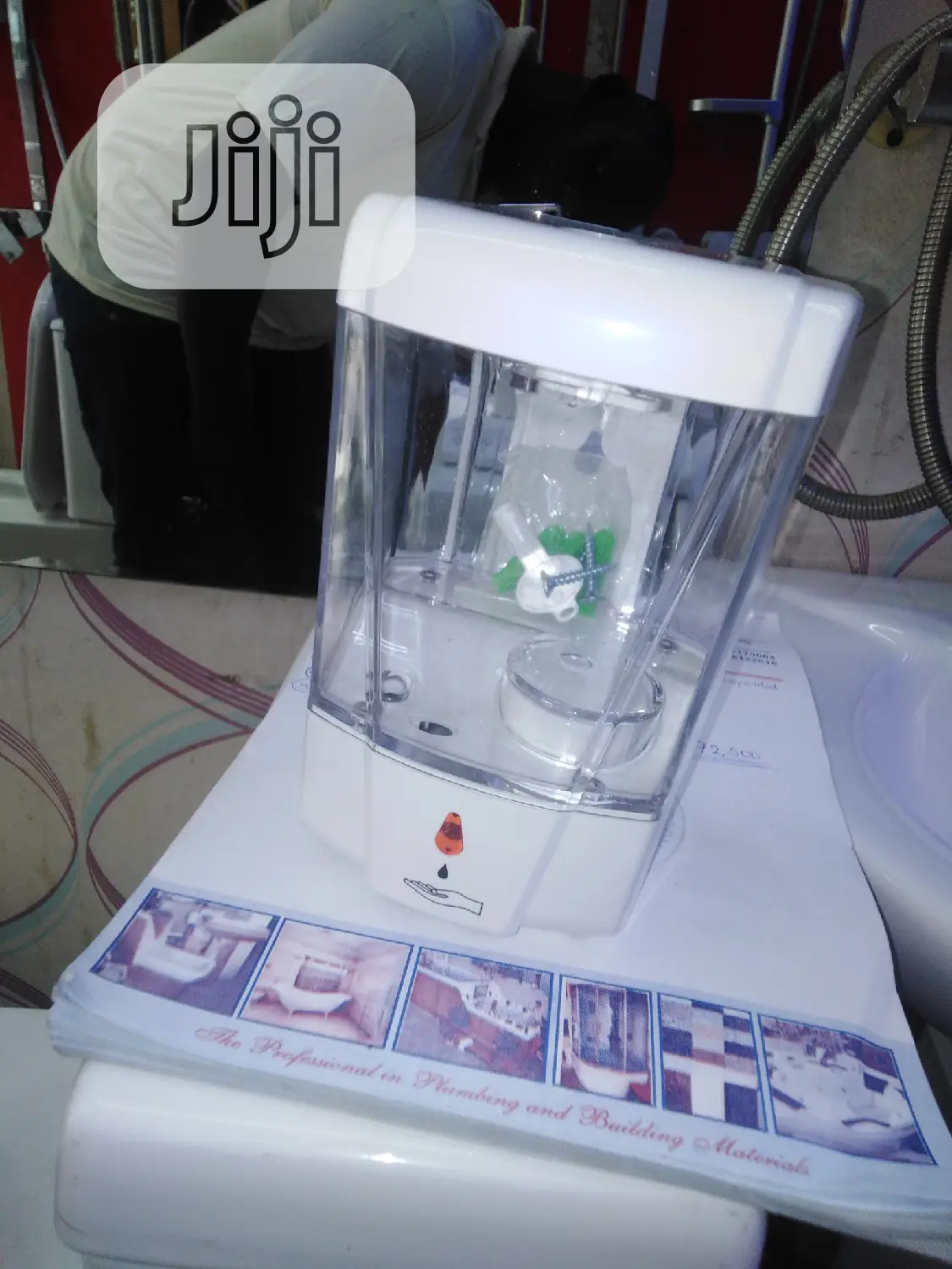 Automatic Sensor Sanitizer and Soap Dispenser