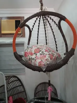 Luxury Indoor/Outdoor Rattan Made Hanging Swing Chair.