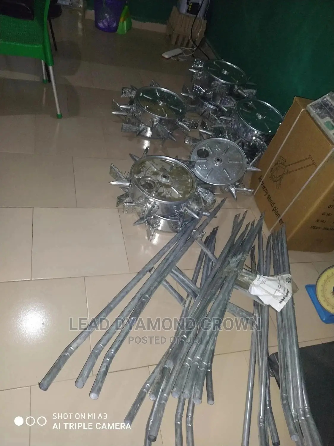 Stainless Planter for Corn and Other Grains
