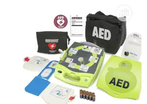 Zoll AED Plus Defibrillator Complete Set