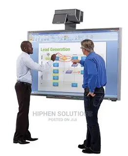 Hiphen White Interactive Board And Projector