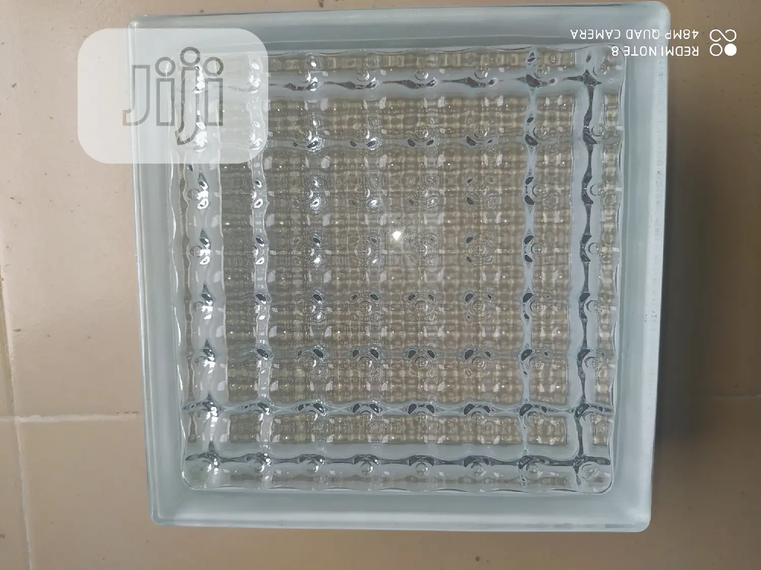 White Glass Blocks