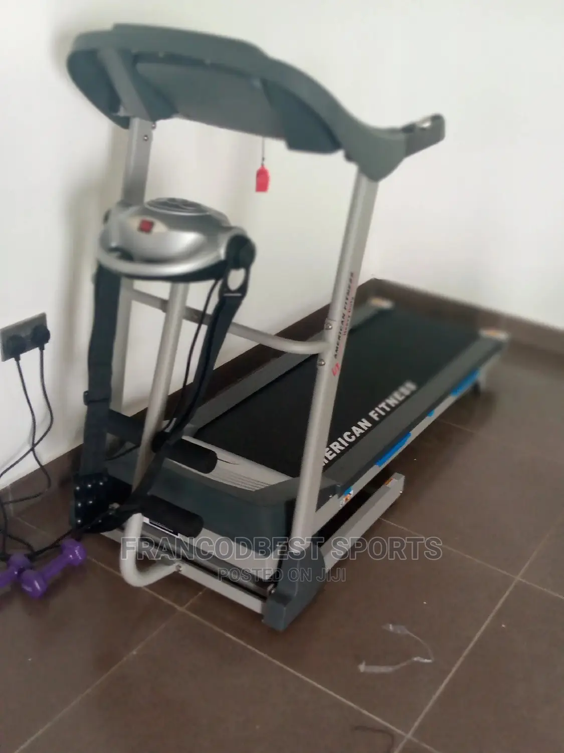 2hp Heavy Duty American Fitness Treadmill