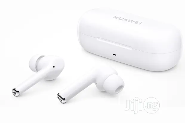 Huawei Freebud 3i-white in Ikeja Headphones, Yomilincon Brand