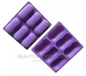 Ellipse Design Silicone Mold (6 Cavities)