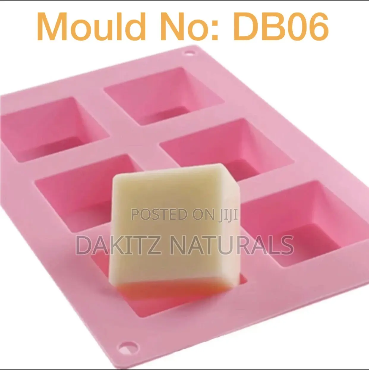 Db06 Cavity Square Shape Silicon Mould (Imported)