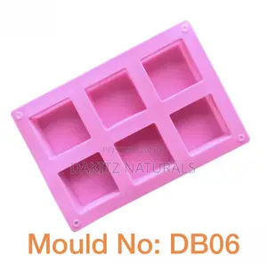 Db06 Cavity Square Shape Silicon Mould (Imported)