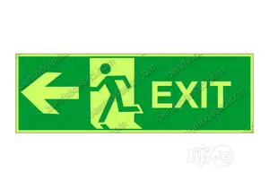 Exit Way Left Signs - (Benrhodes Nigeria Limited)