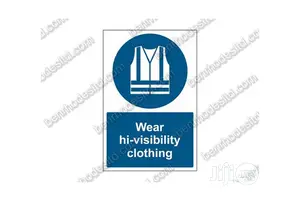 Hi-visibility Clothing Sign (Benrhodesltd.Com)