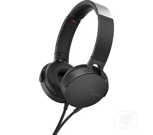 XB550AP Extra Bass On-Ear Headphones With Mic-Black