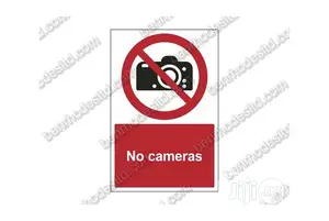 No Camera Sign
