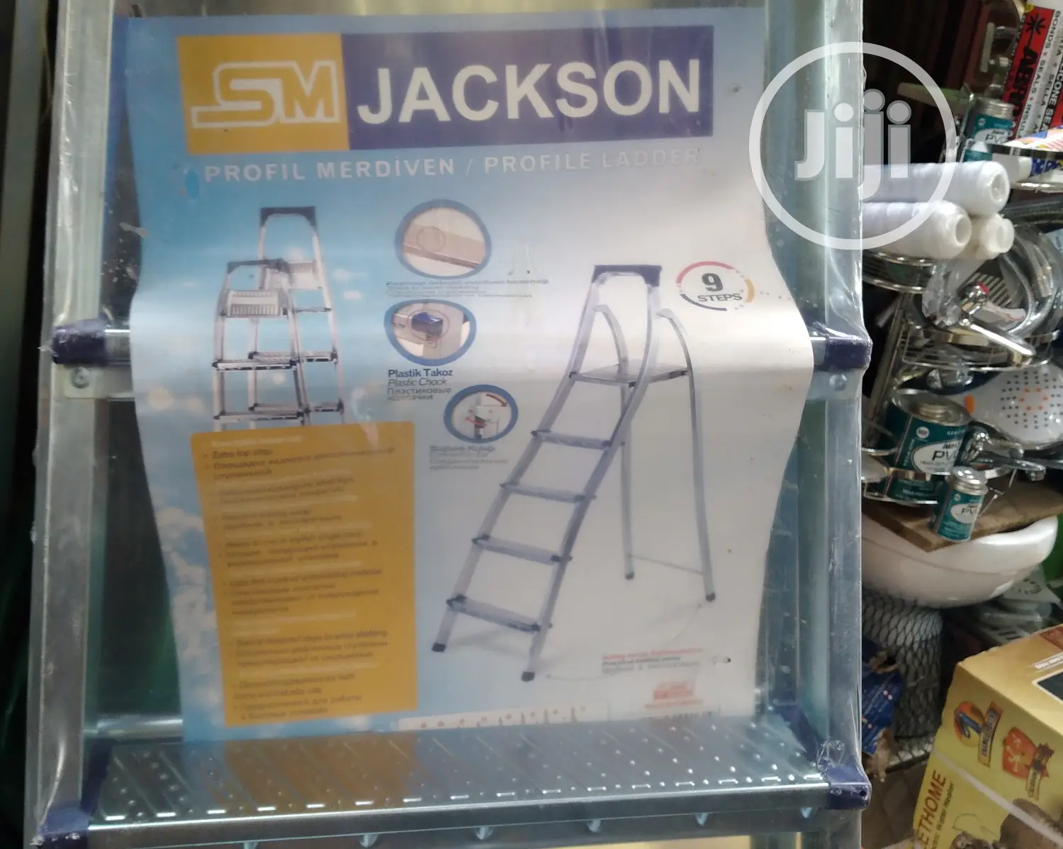 9 Steps Jackson Ladder