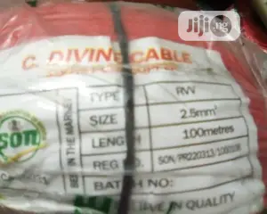 C Divine 2.5mm Single Cables Nig STD