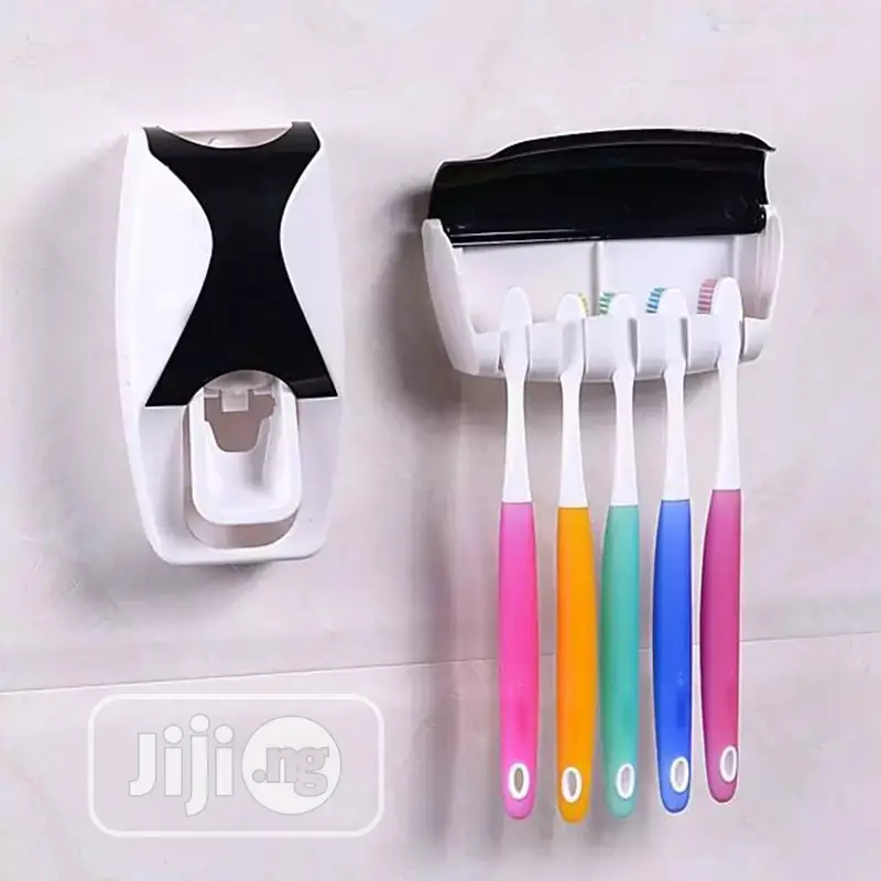 Tooth Paste Dispenser and Tooth Brush Holders