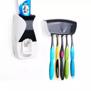 Tooth Paste Dispenser and Tooth Brush Holders
