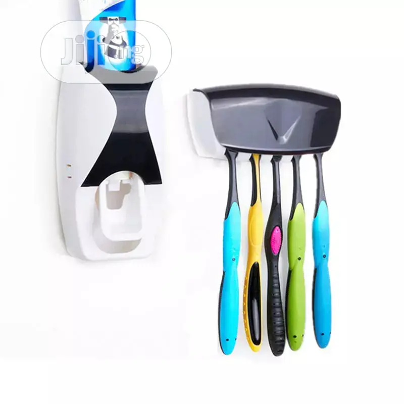 Tooth Paste Dispenser and Tooth Brush Holders