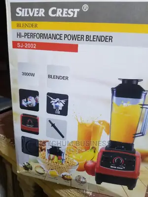 Silver Crush Power Blender Crusher 3000watts