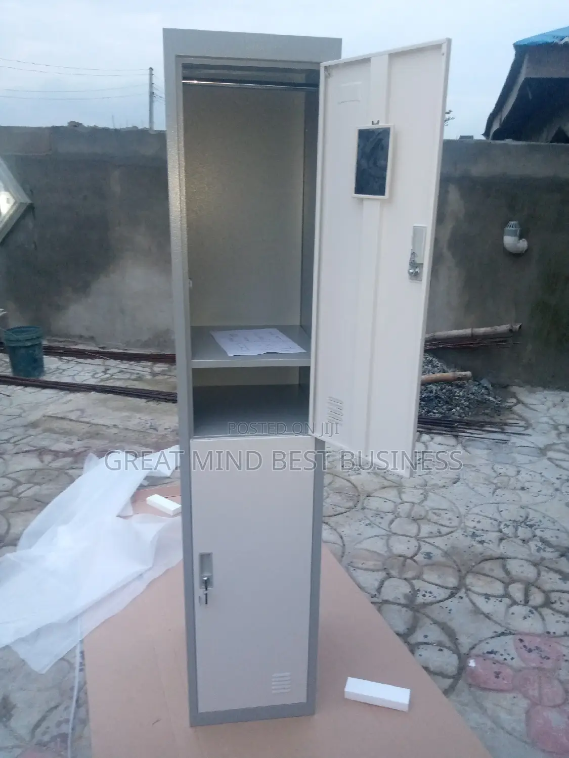High Quality 2 Doors Metal Lockers