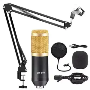Studio Mic/Suspension Boom, Pop Filter and Accessories