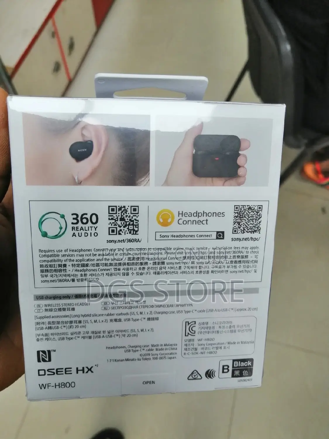 Sony WF H800 Bluetooth Earbud