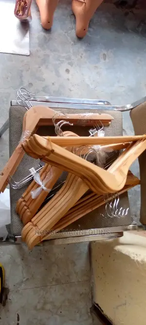 Wooden Clip Clothes Hangers